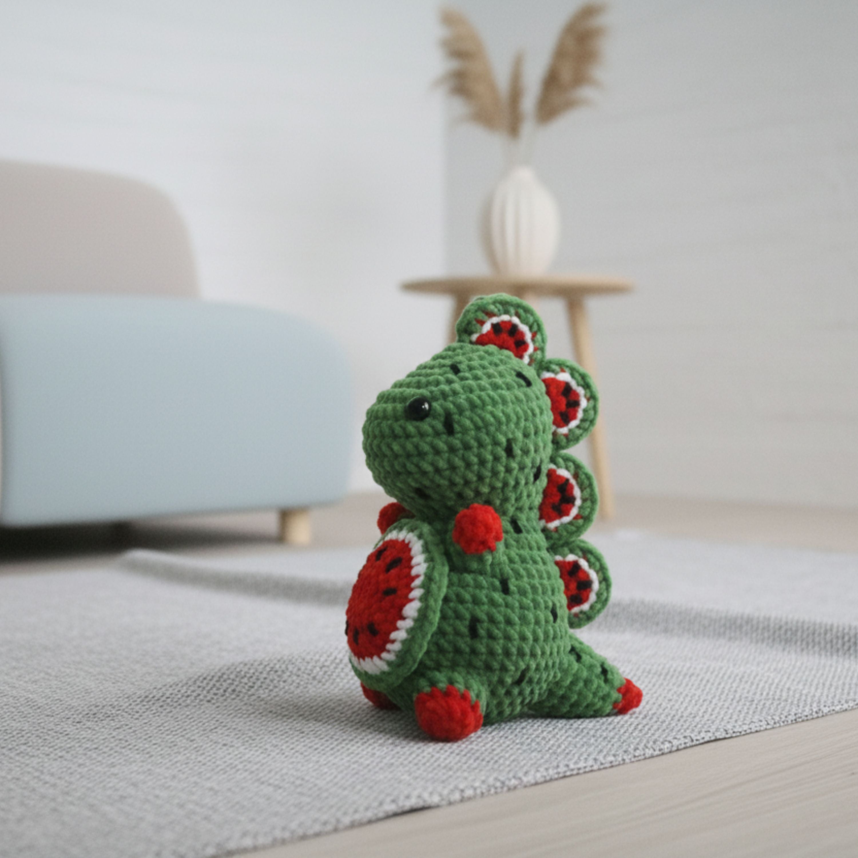 4 in 1 Fruit Dinosaur Crochet Pattern