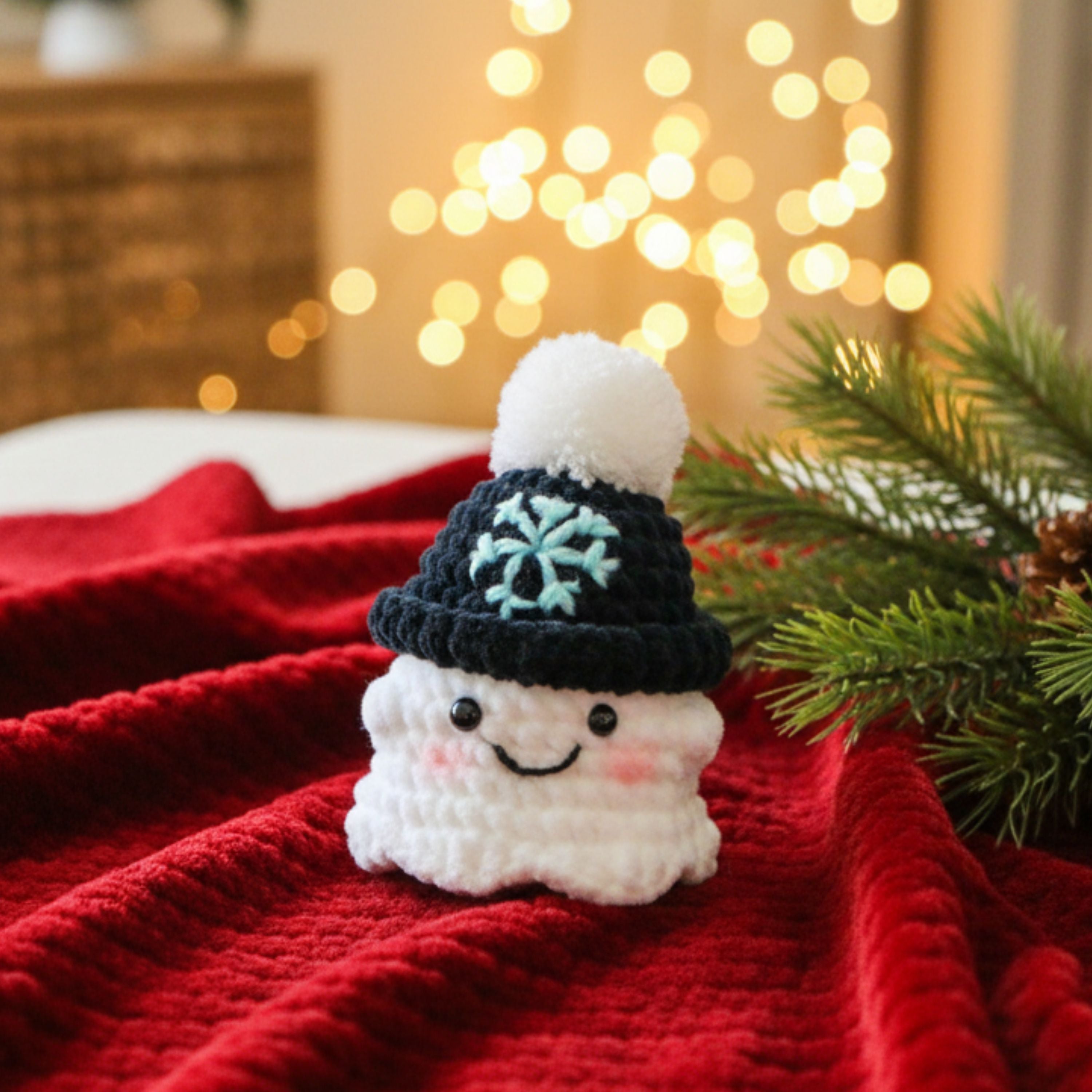 6 in 1 Christmas Ghost Pattern